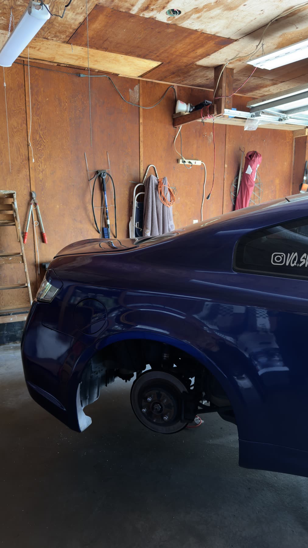 Vehicle wrap progress